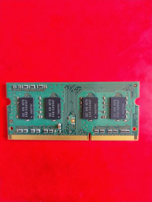 Оперативна пам'ять 1 GB Samsung DDR3 Модуль памяти для ноутбука 1 ГБ