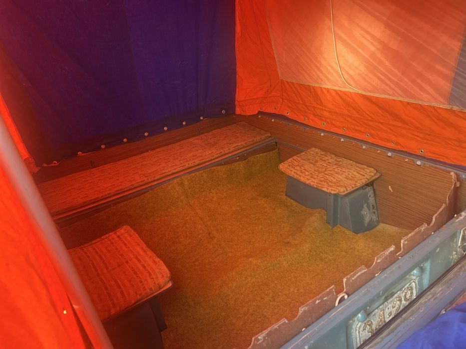 Прицеп, палатка