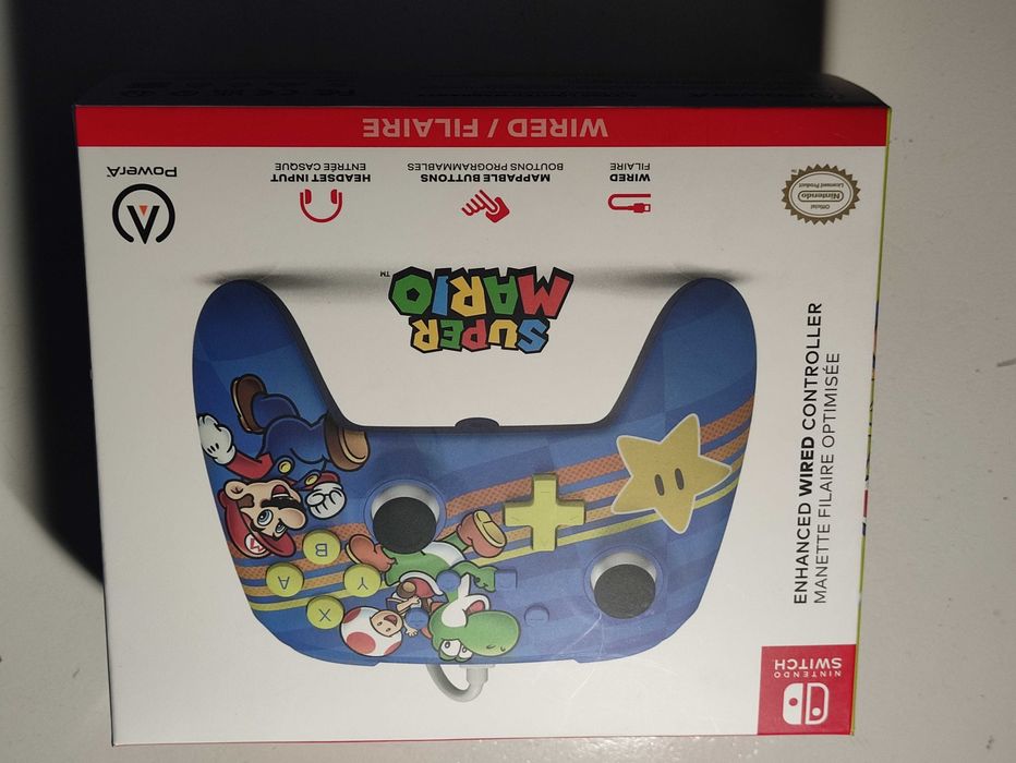Comando PowerA Nintendo switch NOVO