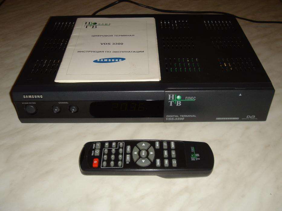 Цифровой спутниковый ресивер SAMSUNG VDS-3300, Assembled in U.K.