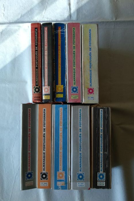 Almanaque Português de Fotografia 10 volumes