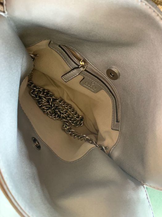 Mała skórzana torebka Gucci Blondie