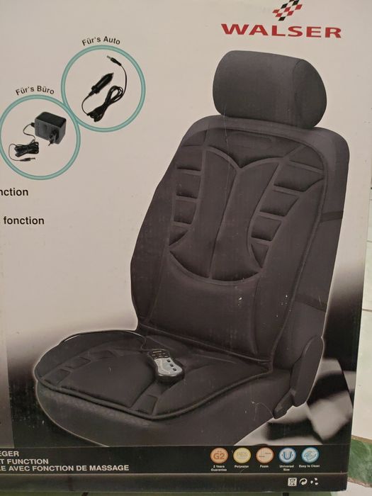 Чехол на сиденье Walser с обогревом и массажем