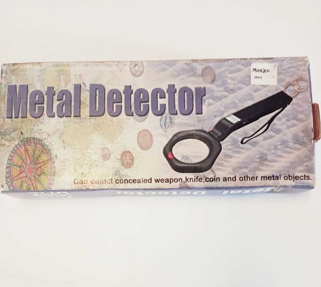 Detector de metais profissional Power: 1x9v Batery