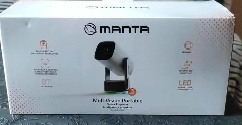 Projektor , rzutnik przenośny multi vision manta