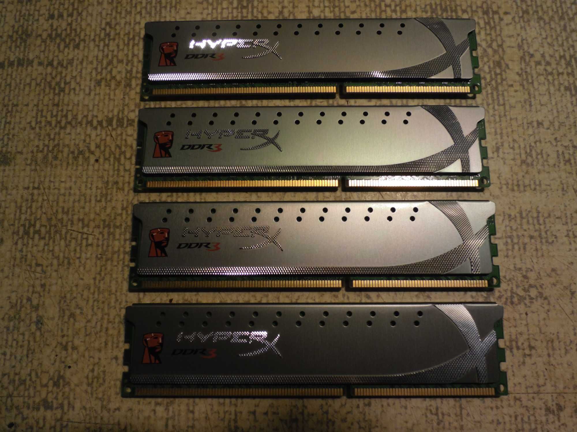 Pamieci RAM Kingston HyperX DDR3  1600  4 x 4 Gb