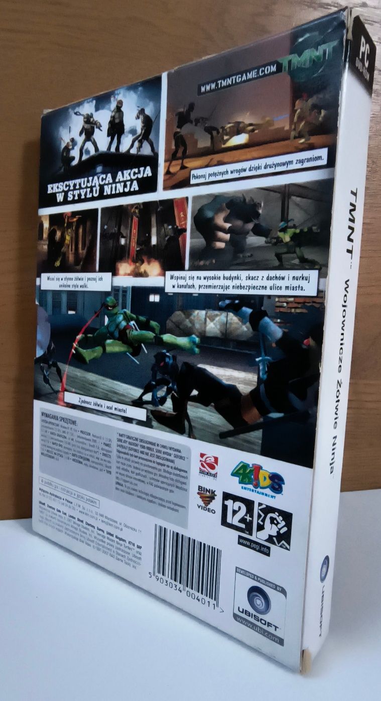 Gra PC TMNT Wojownicze żółwie ninja