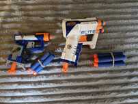 Zestaw pistoletów Nerf: Jolt i Triad ex3 + 12 strzałek.