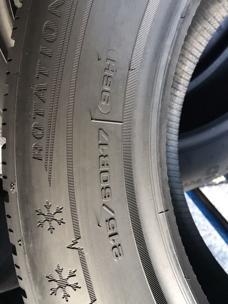 215/60/17 R17 Dunlop Winter Sport 5 4шт зима