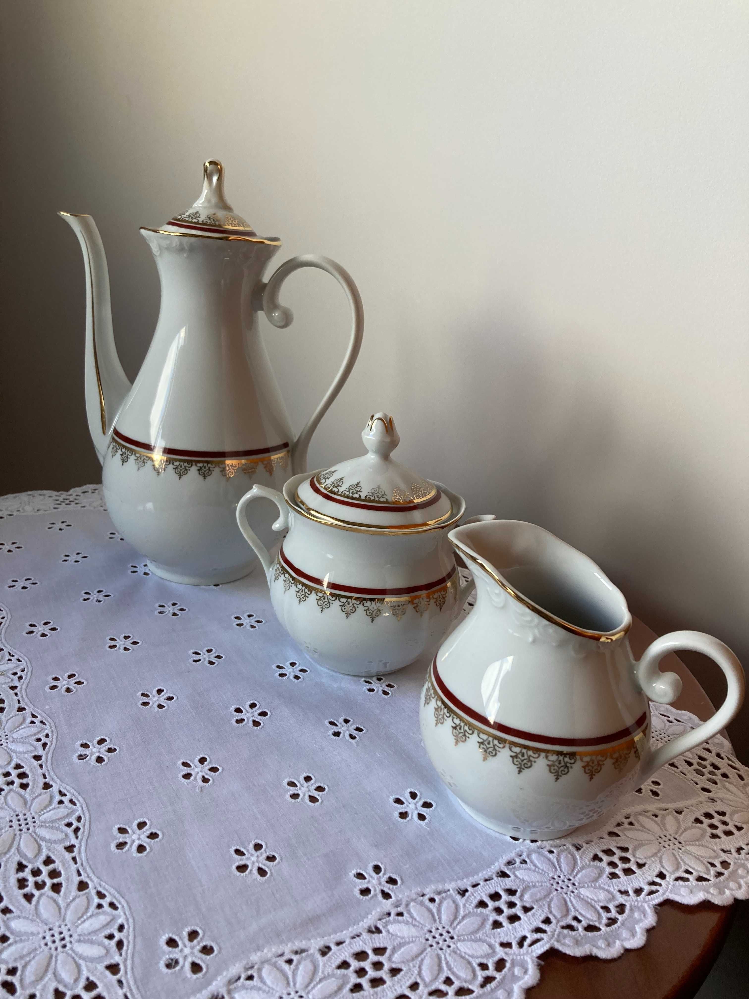 Serviço de Chá e Serviço de Café Porcelanas de Portugal
