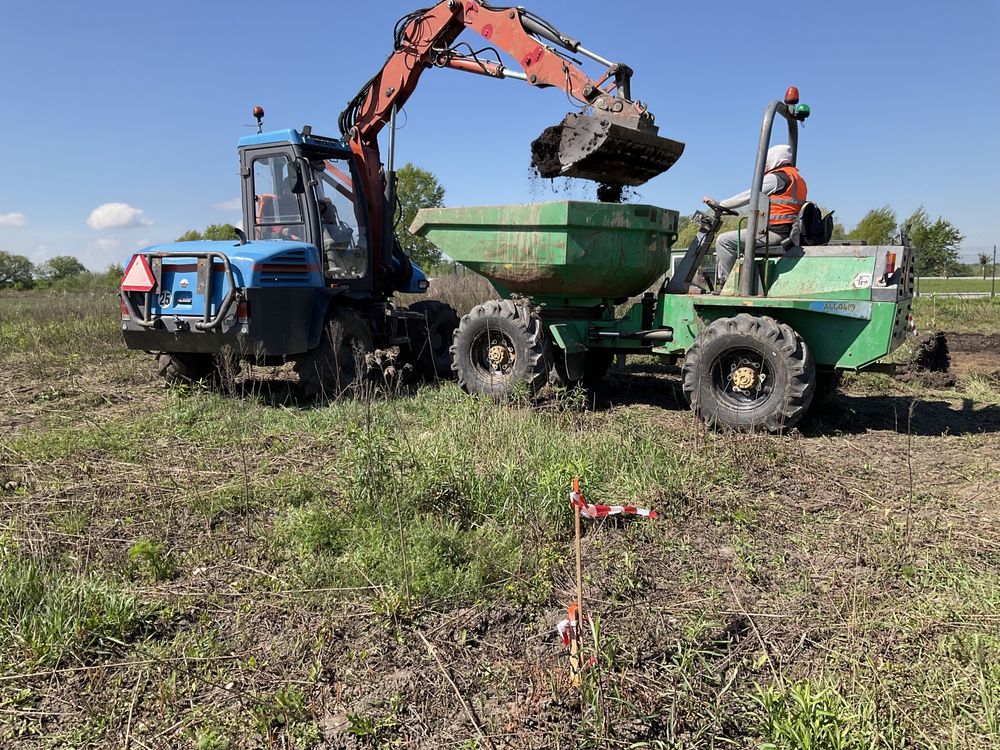 Wozidło technologiczne 6 ton Terex usługi z operatorem wynajem