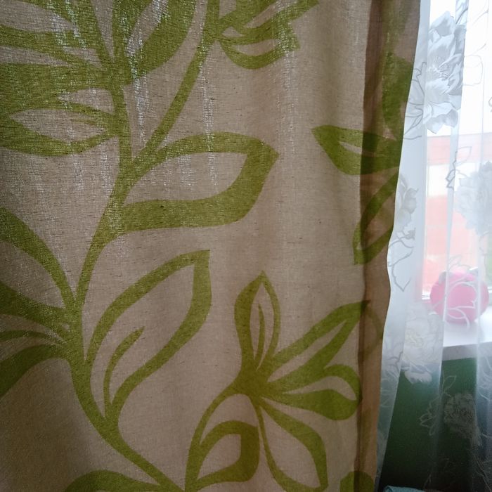 Комплект з двох штор