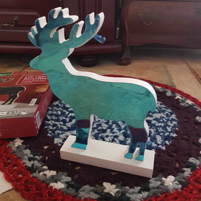 Jelonek 23 led, dekoracja efekt 3D.