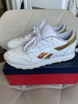 Reebok Leather Classic FV1083 40,5 26,5 cm białe drugie gratis