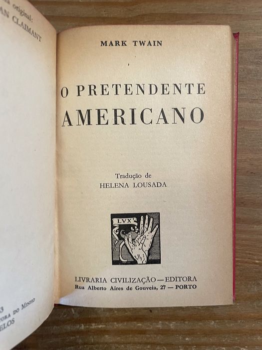 O Pretendente Americano - Mark Twain (portes grátis)
