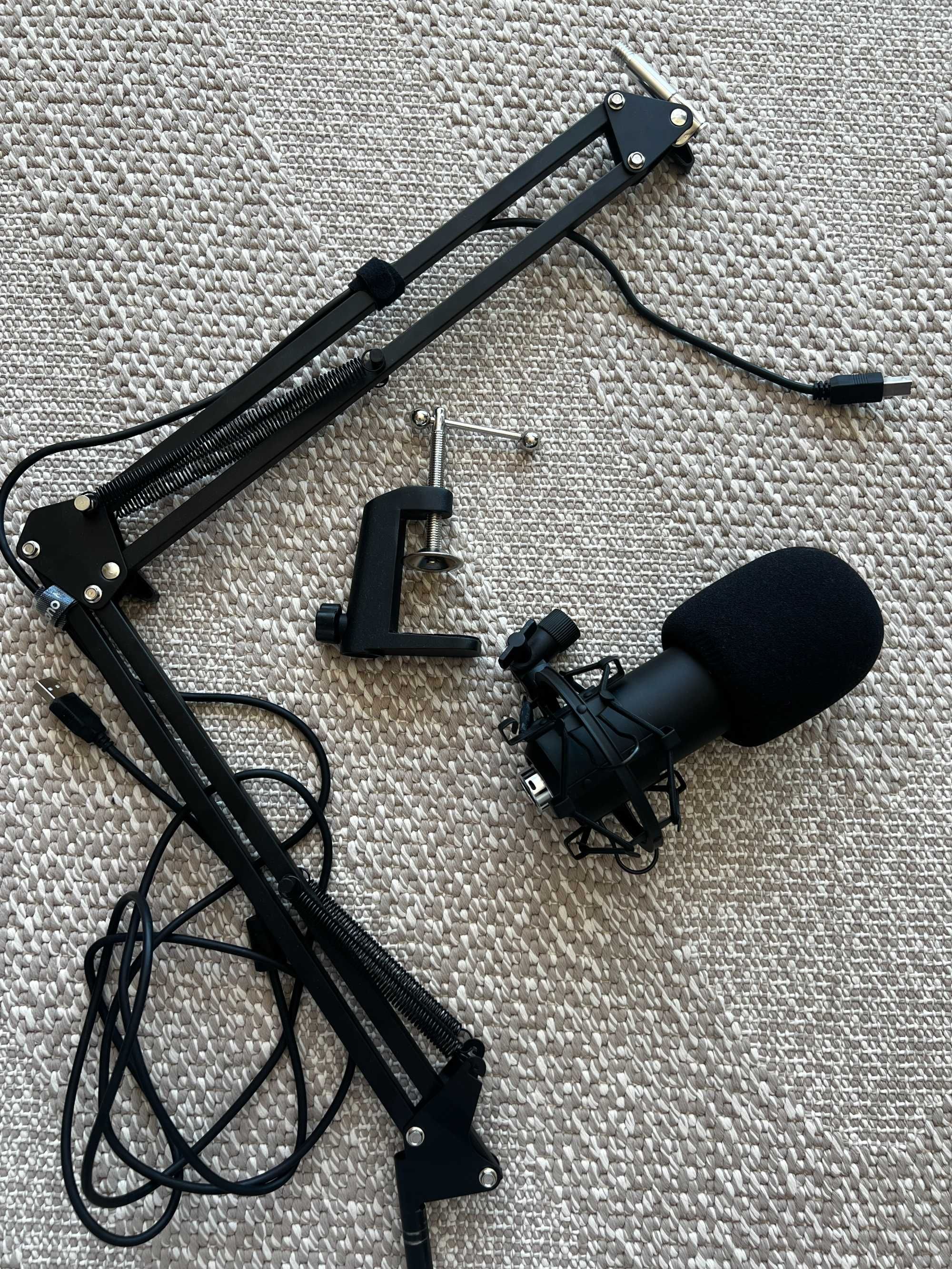 Microfone Maono (USB) — conjunto completo