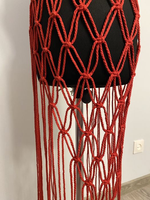 Пояс-сітка плетений (макраме)