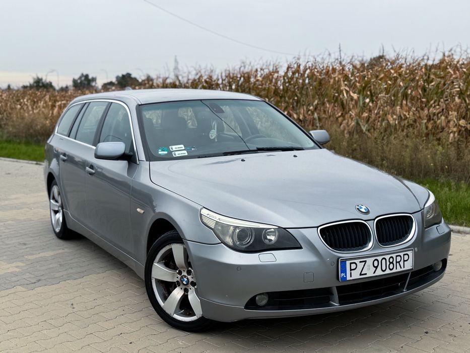 Ładne BMW 530xi-3.0l-258km-2006r-LPG-xDrive-Navi-Skóry-Niski Przebieg!
