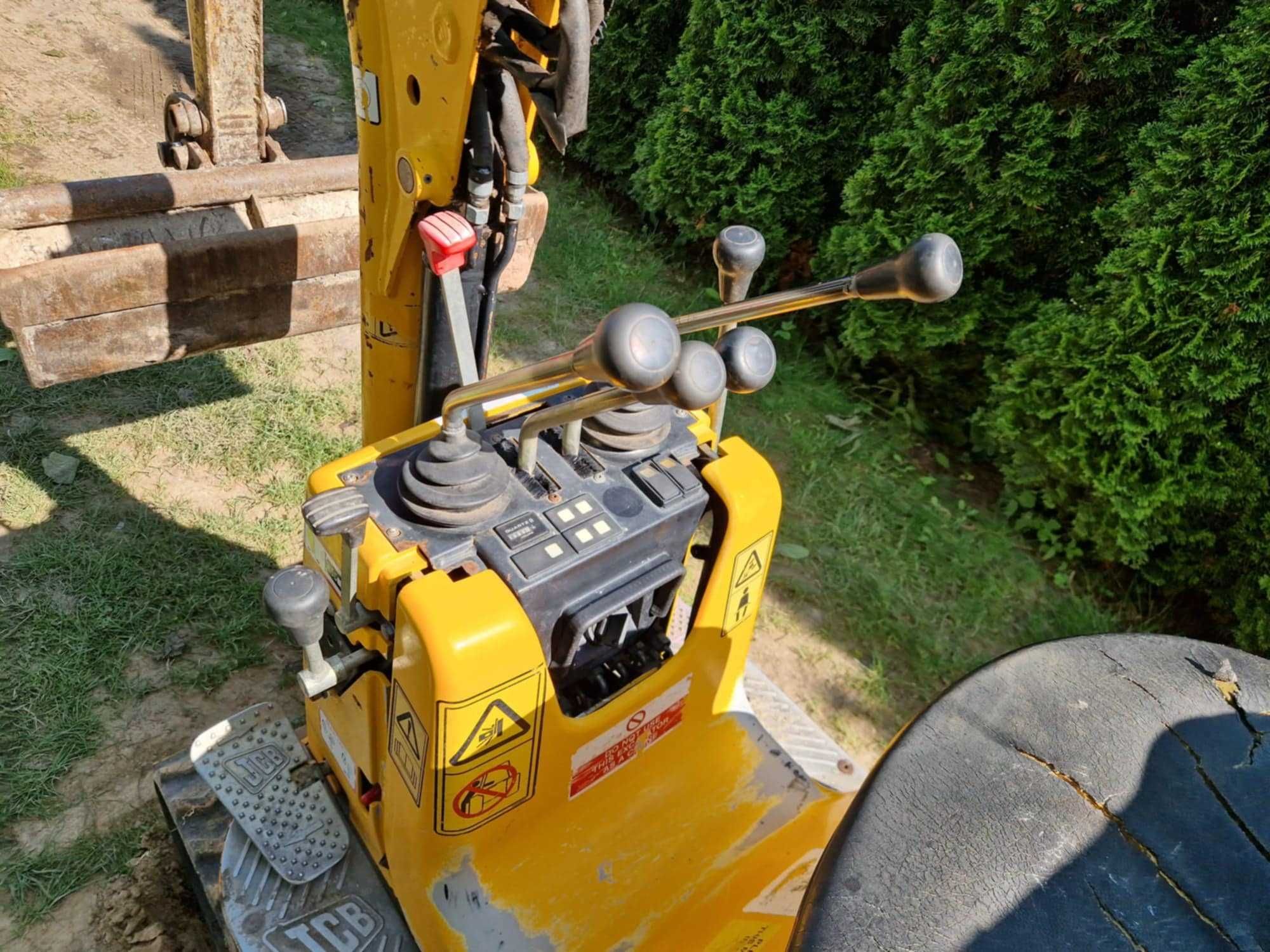 minikoparka JCB 8008/ gotowa do pracy/ bez wkładu finansowego