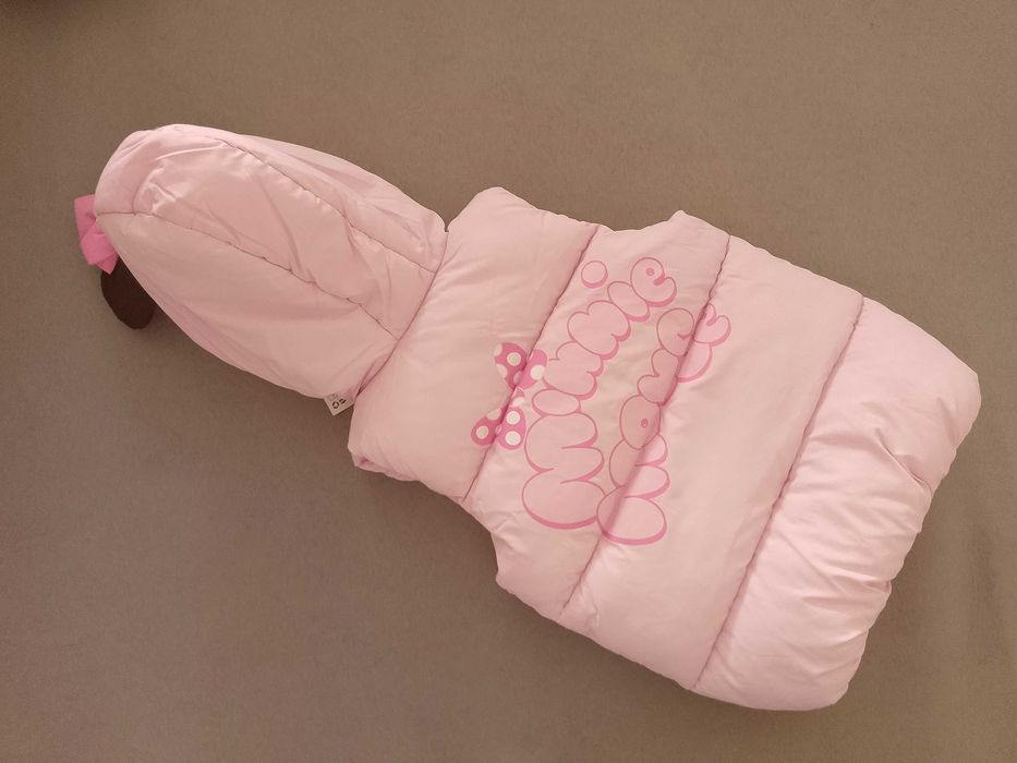 Nowy bezrękawnik dziewczęcy 98