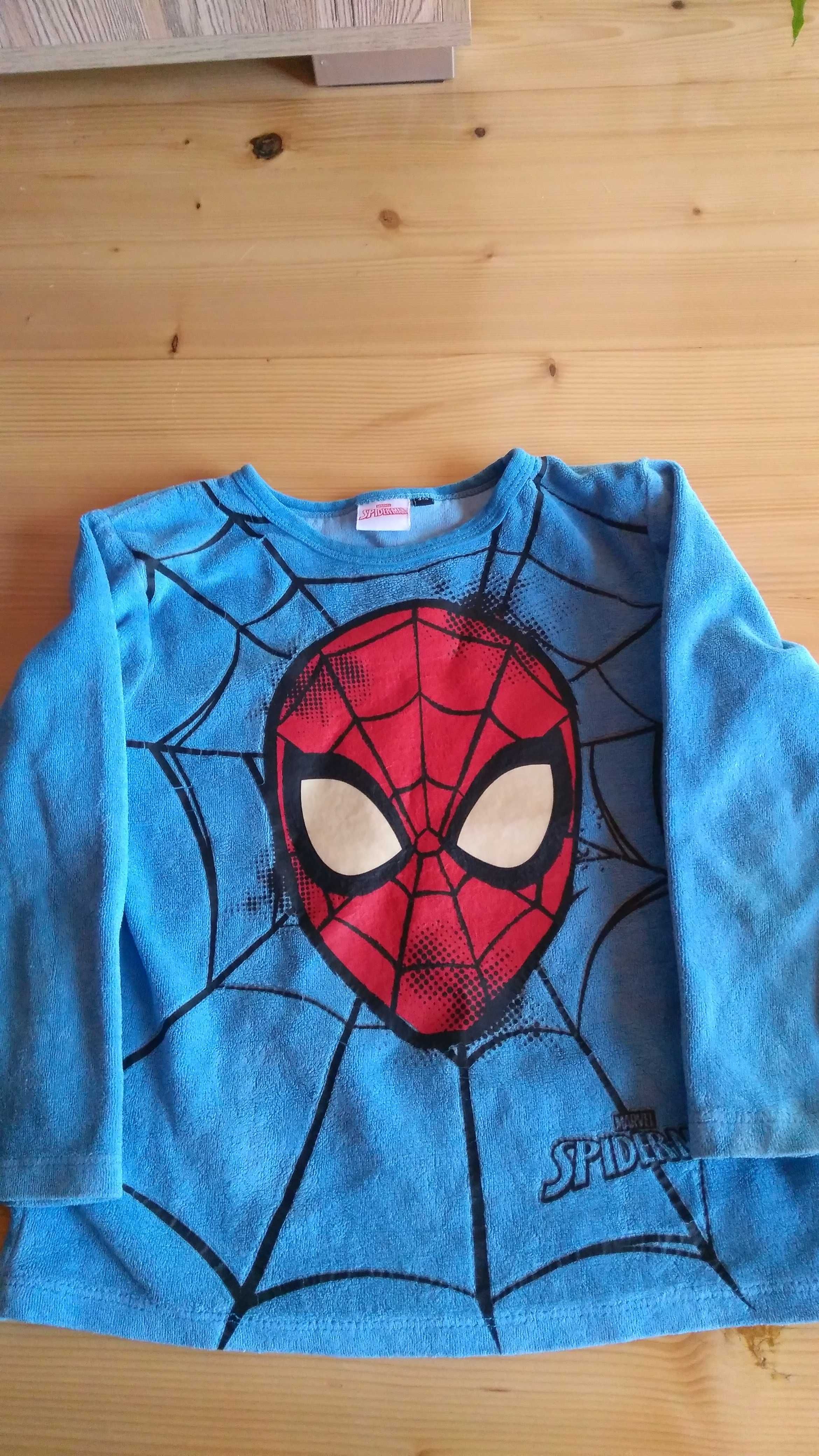 Bluza Spiderman z fosforyzującymi oczami dla 3-4 latka