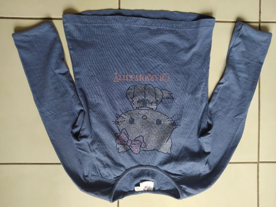 Реглан зі стразами Hello Kitty для дівчинки 6 років