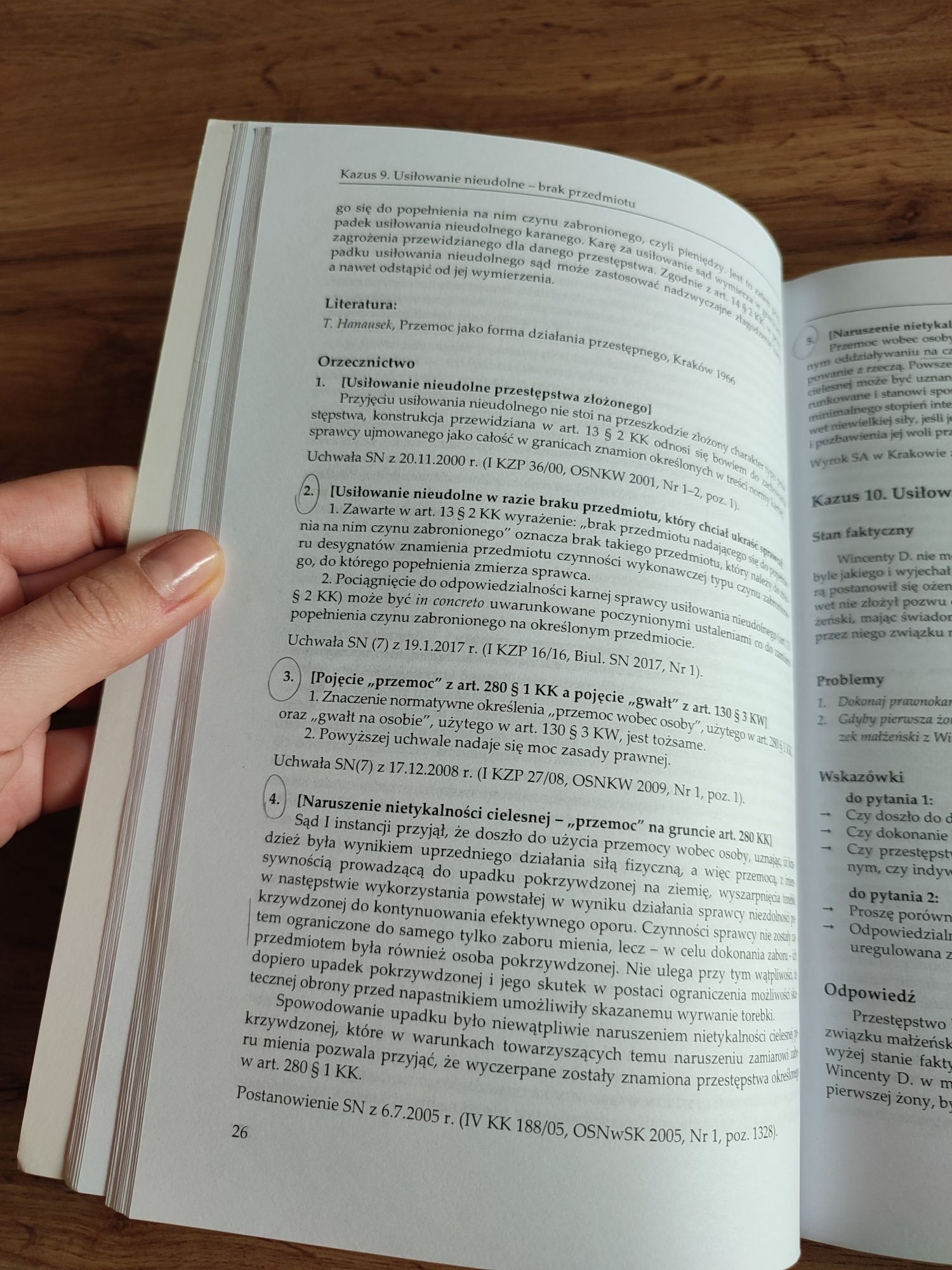 Anna Zientara Kazusy karne materialne