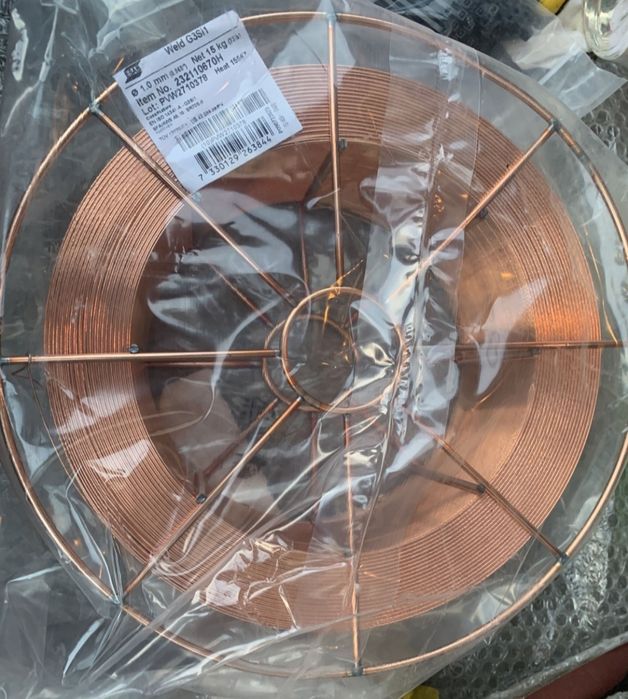 Дріт зварочний 15кг 1мм