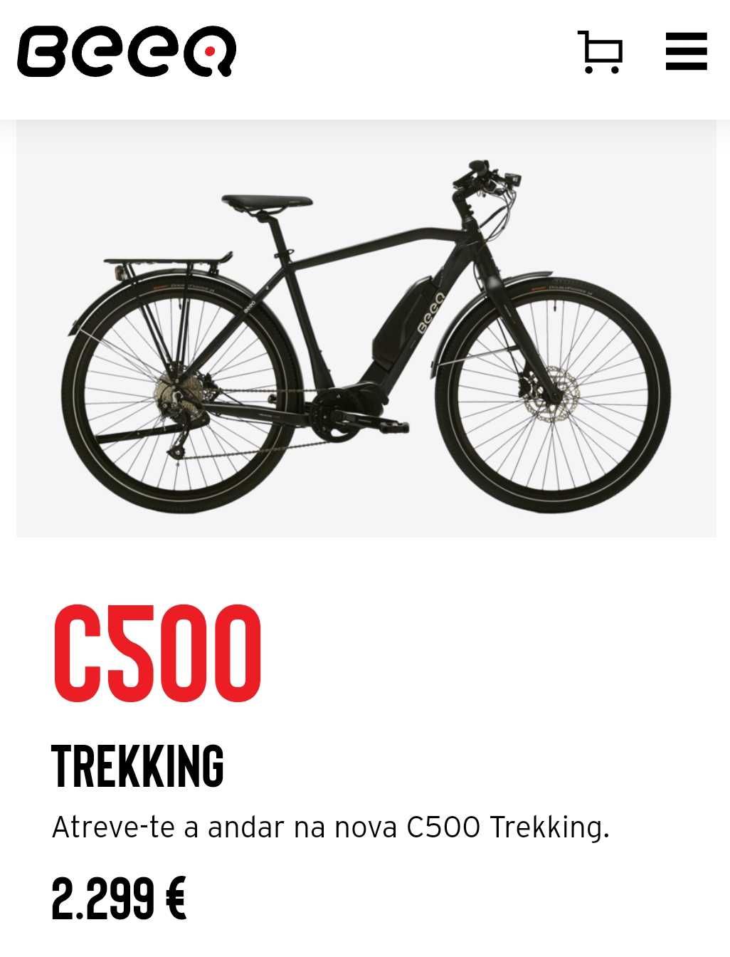 Bicicleta BEEQ C500 - elétrica