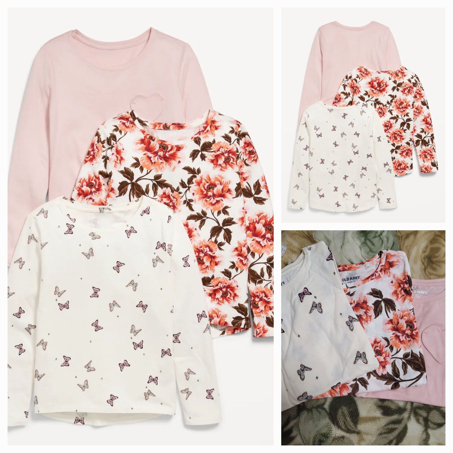 Кофтинки хлопкові з довгим рукавом від Old Navy розмір XS (5 років, на