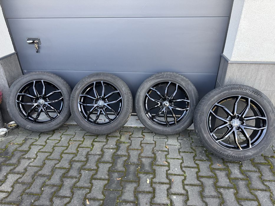 Felgi aluminiowe czarne marki RIAL Germany 19 5x112