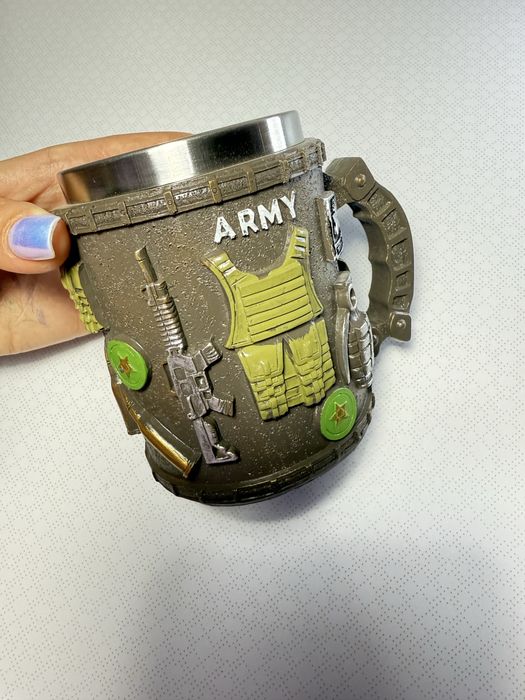 Чашка з нержавіючої сталі