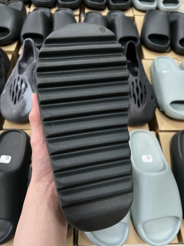 Adidas Yeezy Slide Dark Onyx (black, адідас слайд)