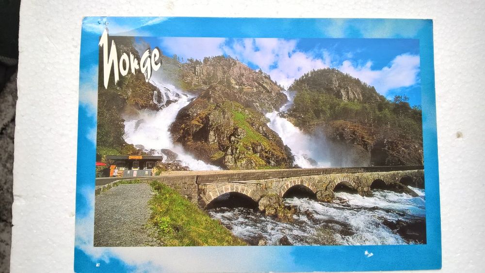 Norwegia-super pocztówki-/bez obiegu/-4 szt.