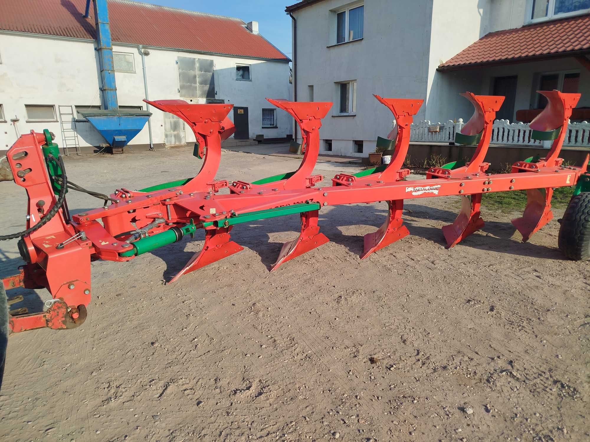 Pług 5 skibowy obrotowy Agromasz PO5 4+1 Typ Kverneland Stan igła !