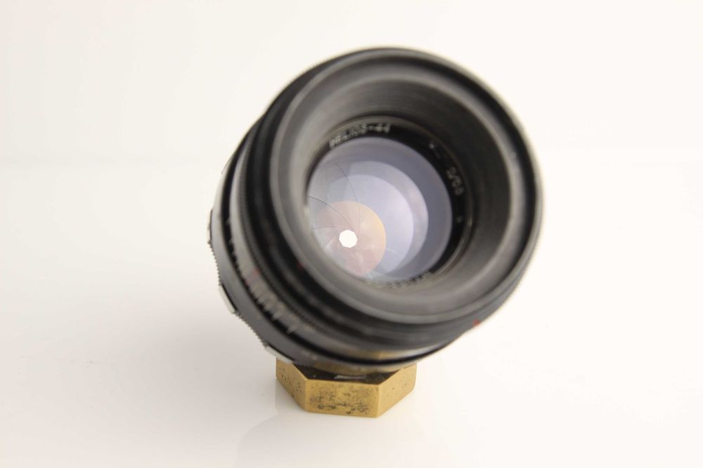 Helios 44 Ver.1 Czarna Zebra Belomo M39 + redukcja M42