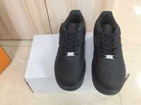 Buty|Sportowe-Męskie Nike AirForce1 Czarny UnisexTrampki 38.5