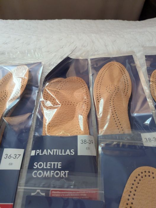 Wkładki do butów Plantillas Solette Comfort różne rozmiary