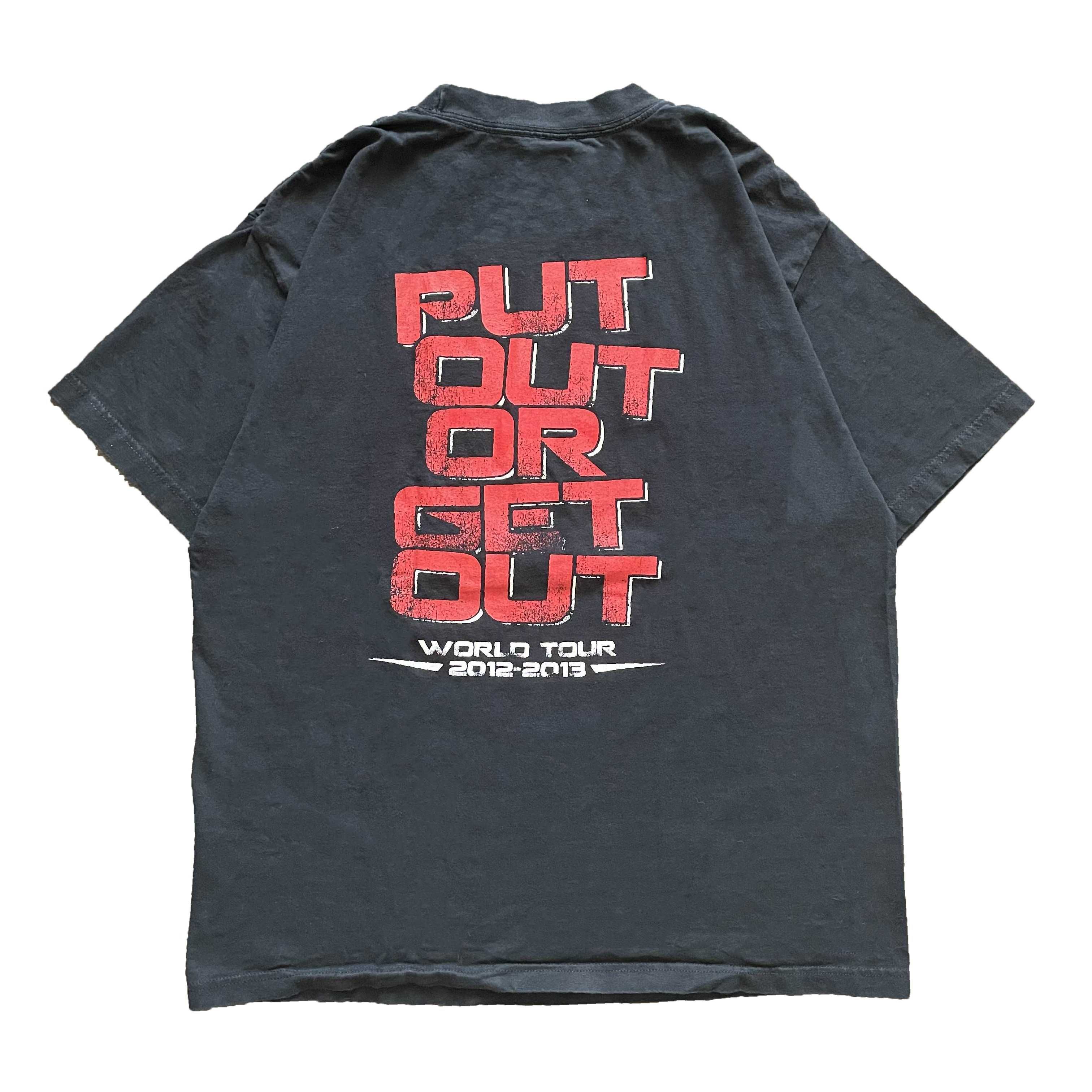 Tuff 2012 tour merch | tshirt koszulka футболка vintage skate y2k