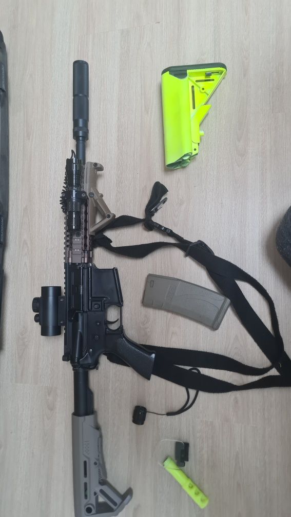Airsoft cyma m4 elétrica valor negociavel