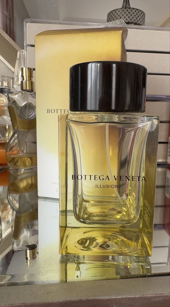 Bottega Veneta illusione for him edt perfumy pust flakon butelka pudeł
