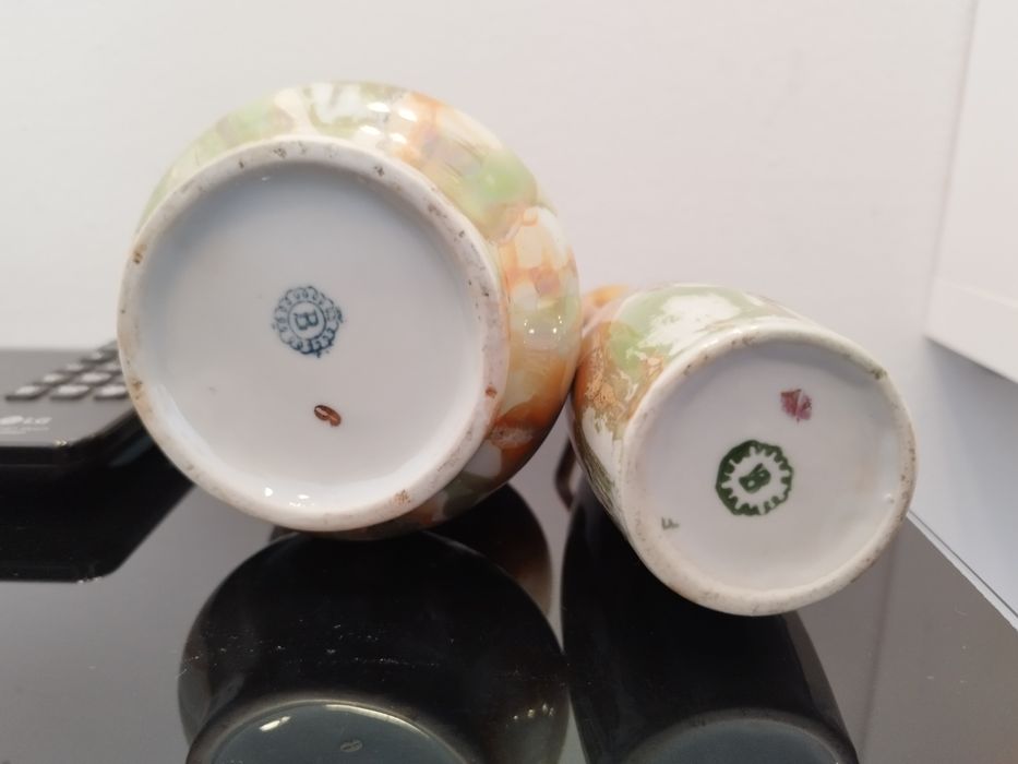 Wazon Bałwanek i wazon Amforka Bogucice lata 60 PRL .Bogucice.