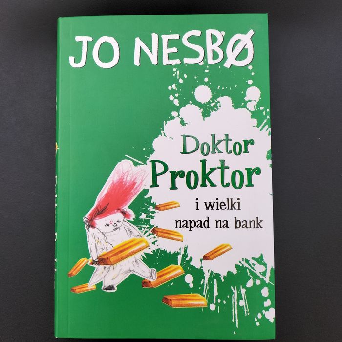 Książka Doktor Proktor i wielki napad na bank