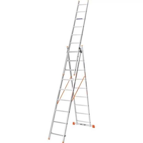 Драбина 3-х секційна BLUETOOLS (3х9 сходинок) (лестница)