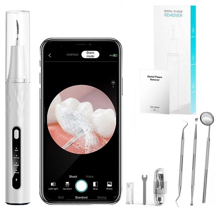 Ultradźwiękowy Skaler Dentystyczny Do Czyszczenia Zębów Wifi Kamera