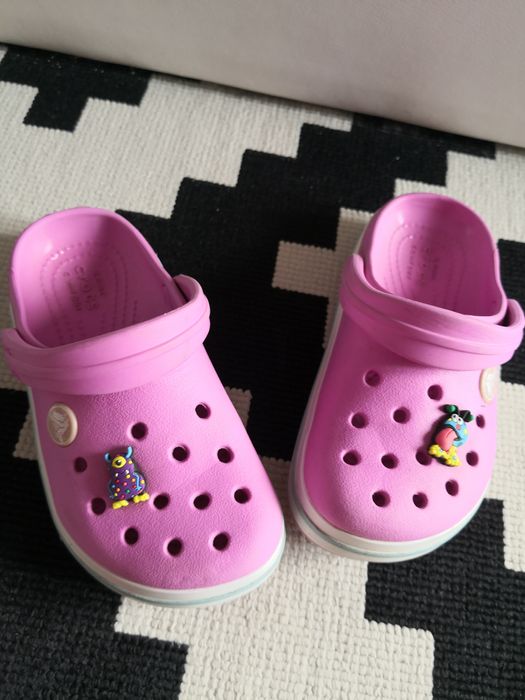 Crocs c10 różowe