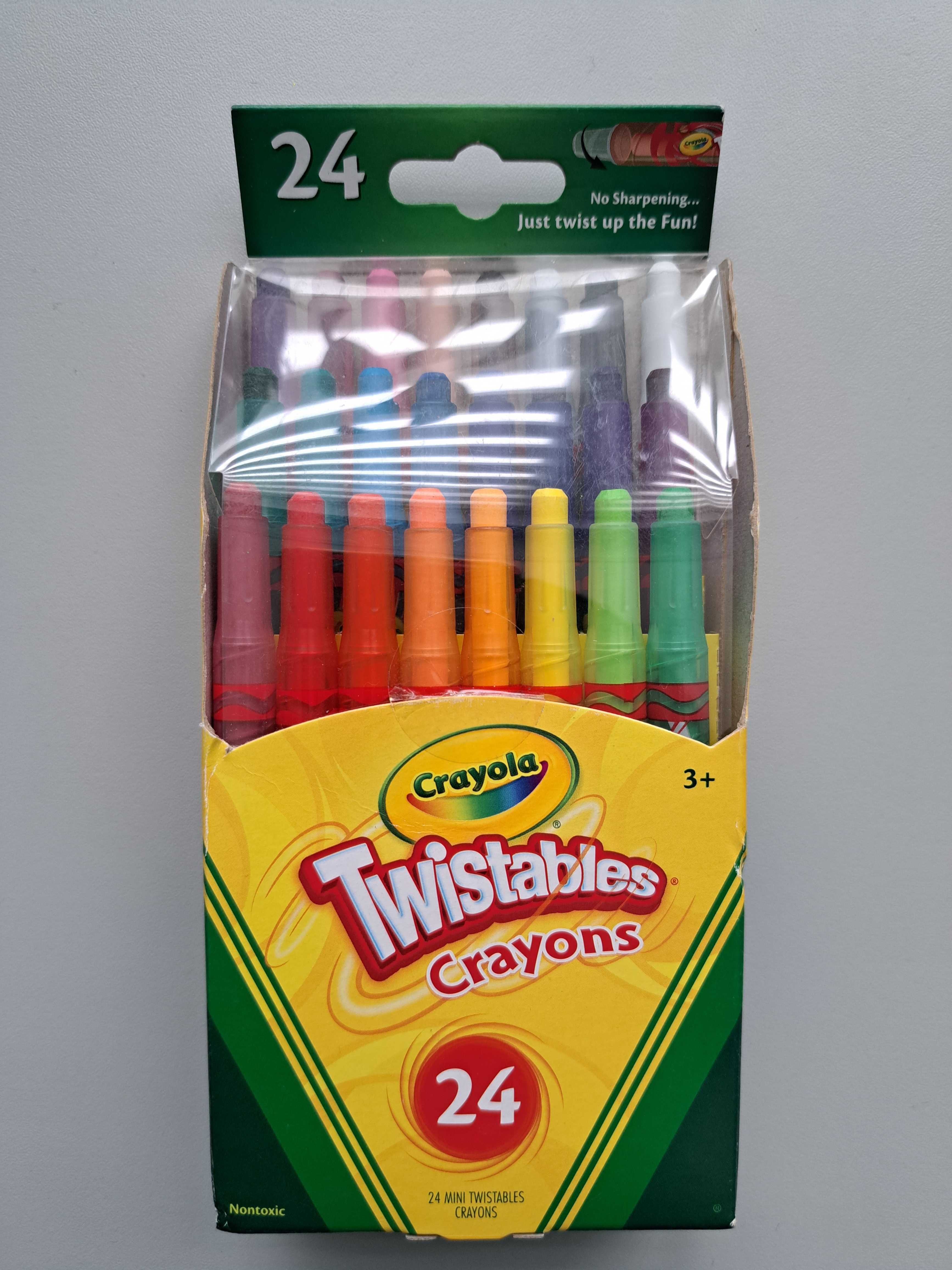 Восковые карандаши Crayola 24ц.