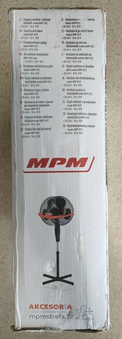 Wentylator wiatrak MPM 50W z pilotem