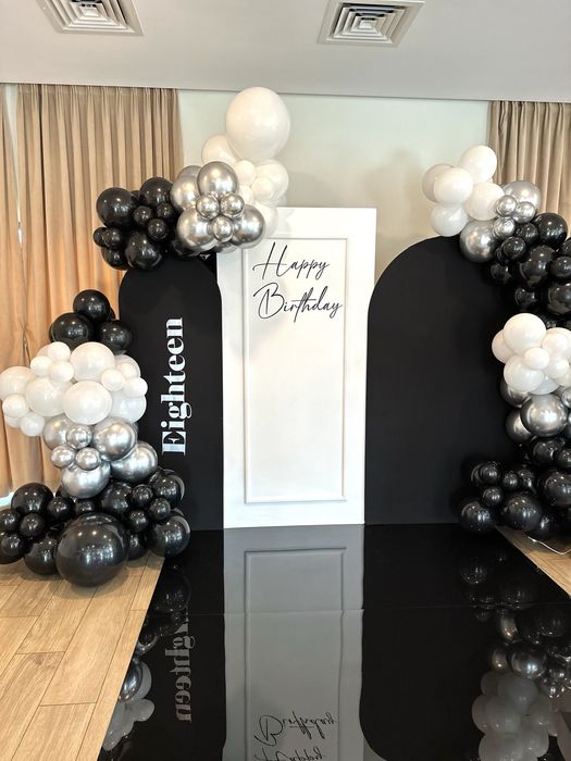 Ścianka balony dekoracja