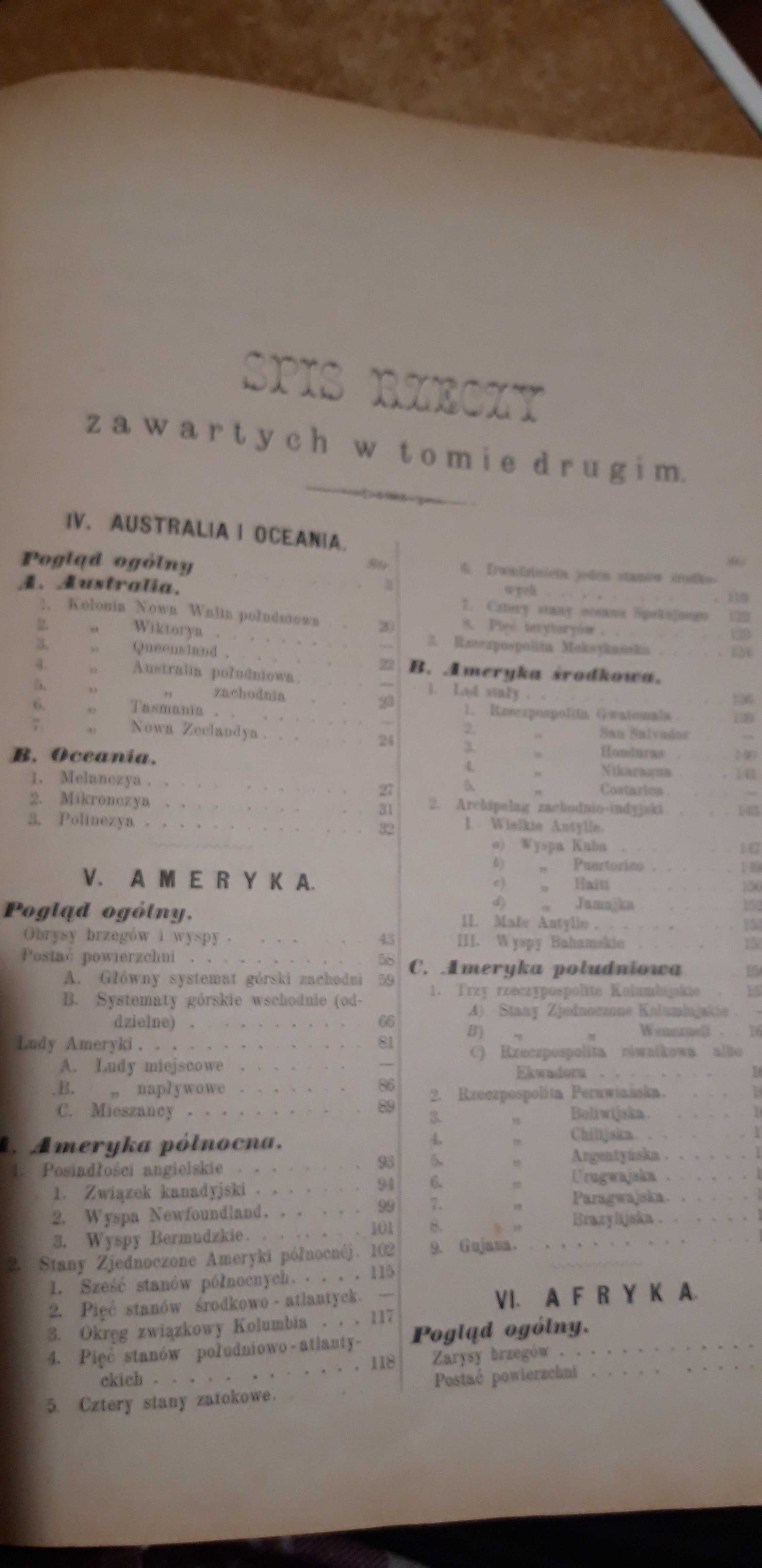 Geografia Powszechna Illustrowana,II, z 517 Il.- W-wa 1897 piękny psk.
